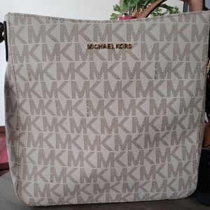 Michael Kors Cream Bag